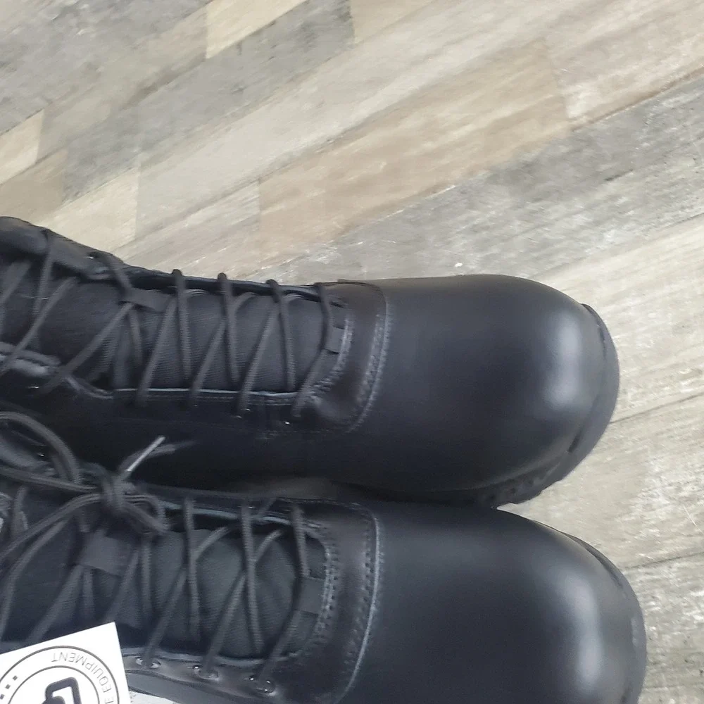 BD Protective Equipment BDX6 Waterproof Side Zip Tactical Boots Mens Sz 14